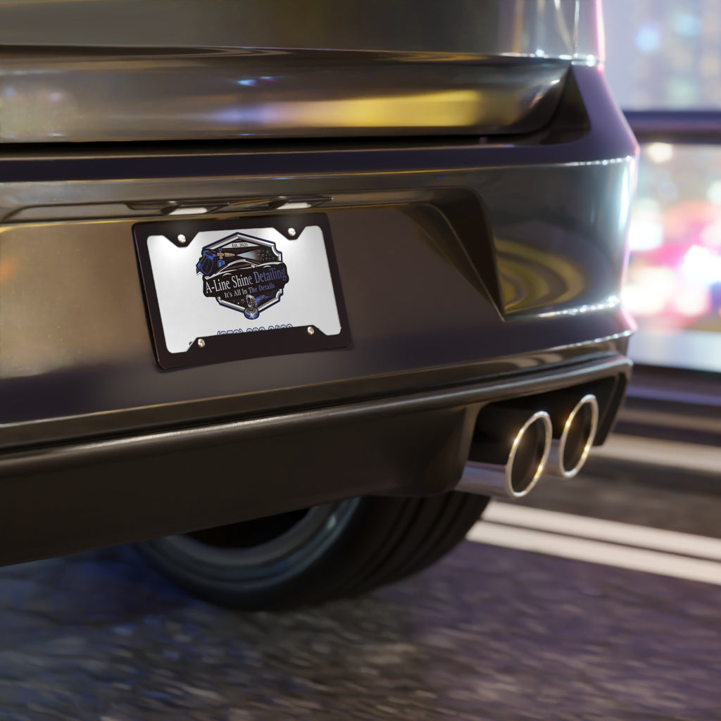 ALSD License Plate [White]