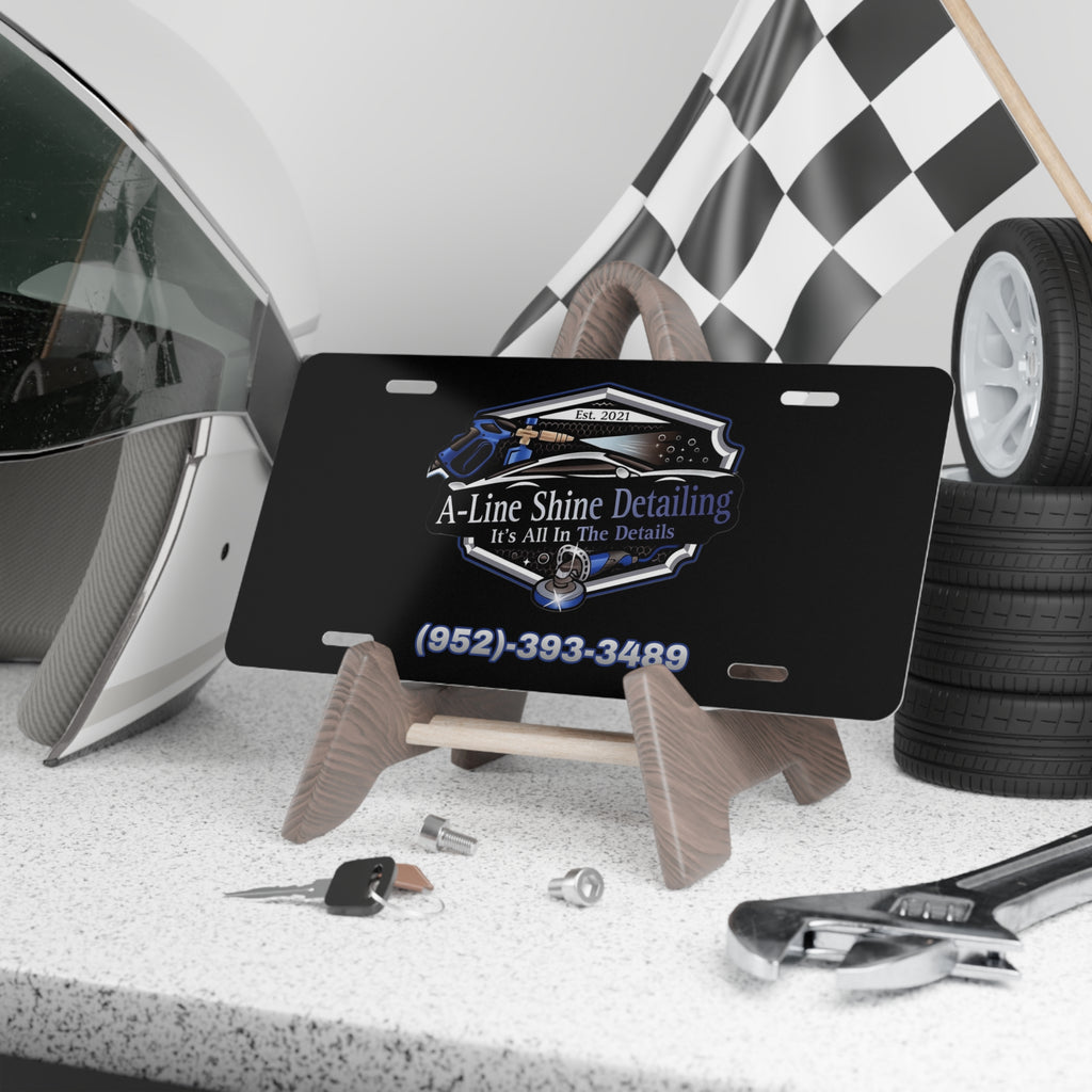 ALSD License Plate [Black]