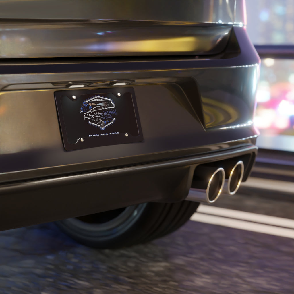 ALSD License Plate [Black]