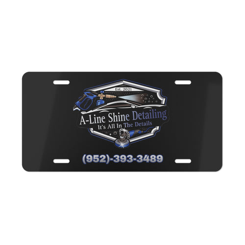 ALSD License Plate [Black]